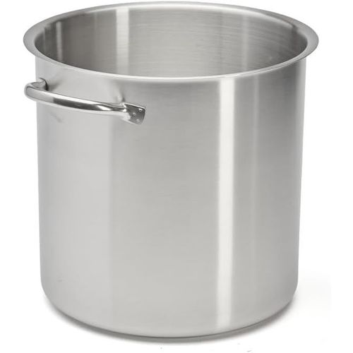 Lbgwp60-Marmite Sans Couvercle En Inox Prim'appety 28 Cm Sans Pfas, Inox 18/10 De Qualité Professionnelle, Fond Magnétique Épais Pour Cuisson Maîtrisée, Tous Feux + Four, Finition Poli Brossé