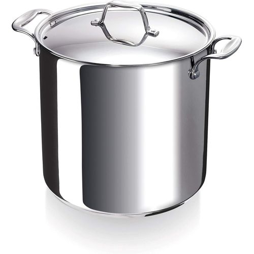 Lbgwp60-Line 12063244 Chef Traiteur + Couvercle En Acier Inoxydable 24 Cm, Argenté