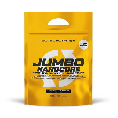 Jumbo Hardcore (5,35kg)|Chocolat Blanc|Gainers|Scitec Nutrition 