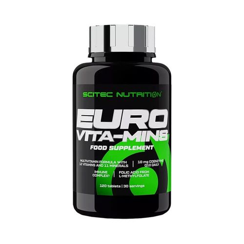 Euro Vita-Mins (120 Tablettes)|Multivitamines|Scitec Nutrition 