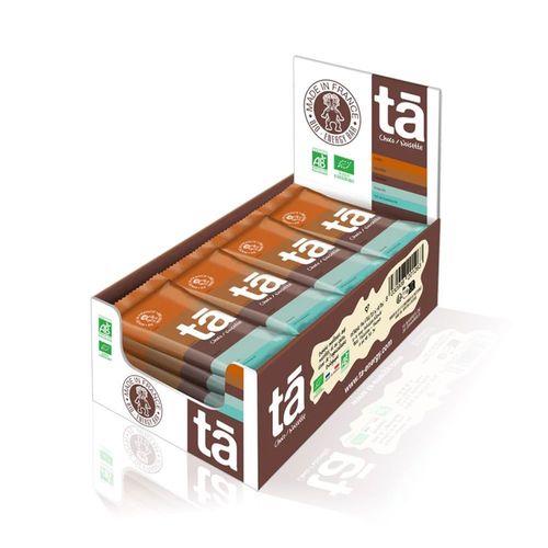 Boîte De Barres Bio Energie (16x38g)|Chocolat Noisette|Barres Énergétiques|T¿ Energy 