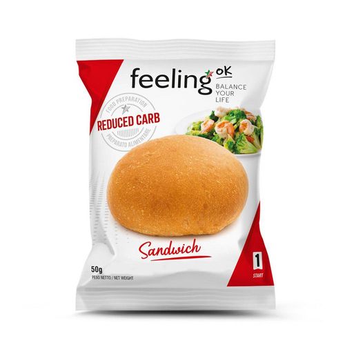 Sandwich Protéiné (50g)|Pains Protéinés|Feeling Ok 