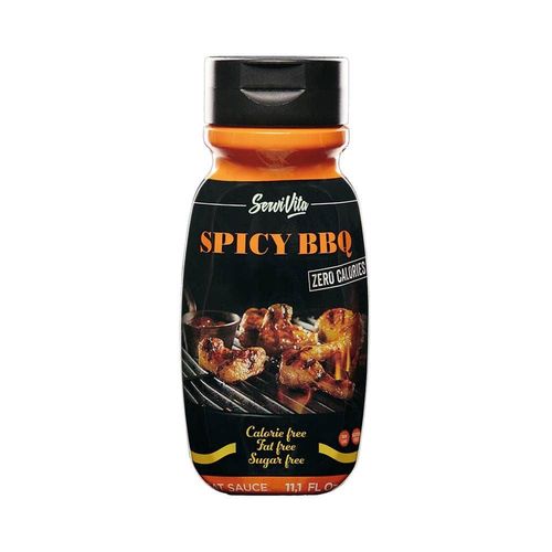 Sauce Zéro Calories (313ml)|Barbecue Epicé|Sauces Zéro|Servivita 