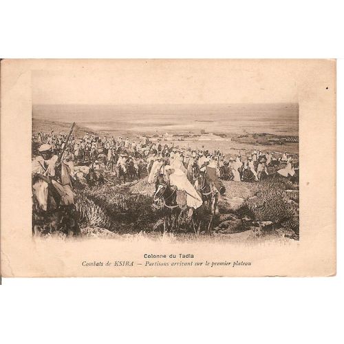 Maroc - Carte Postale De 1915 - Combats De Ksiba