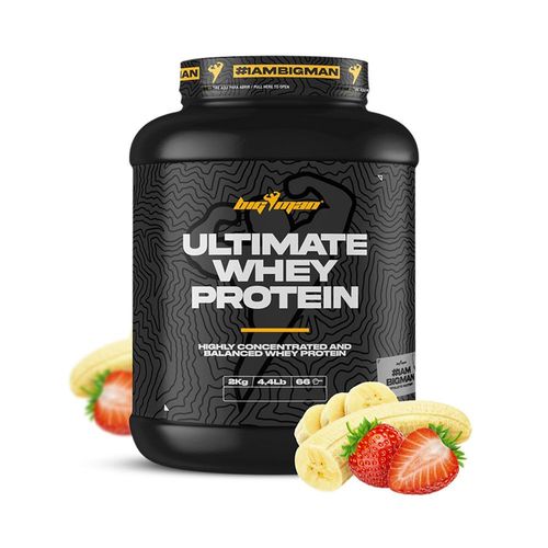 Ultimate Whey Protein (2kg)|Fraise Banane|Whey Protéine|Bigman 