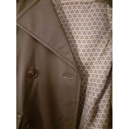 Veste Neuve Simili Cuir Marron Biscote