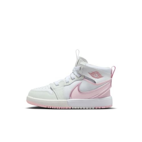 Chaussure Jordan 1 Mid Rm Easyon Pour Enfant Blanc/fire Red/pink Foam Fq1282s101