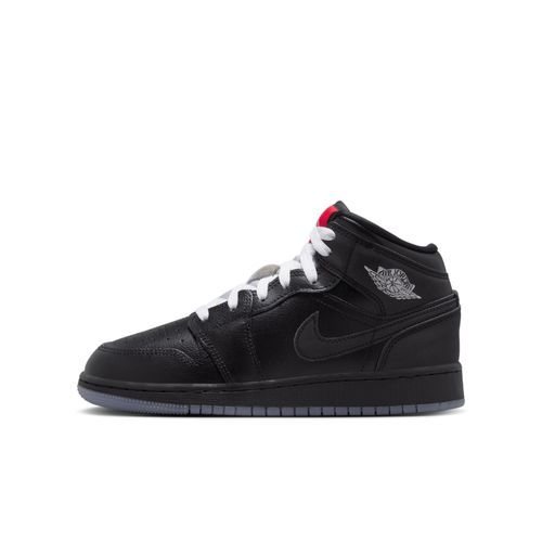 Chaussure Air Jordan 1 Mid Se Pour Ado Noir/blanc/wolf Grey/noir Hv5180s010
