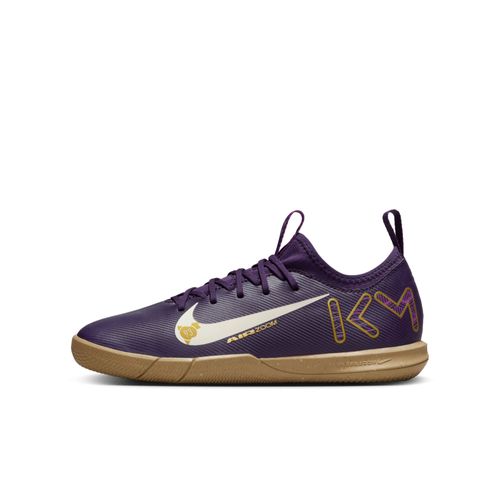 Chaussure De Foot En Salle Basse Nike Jr. Mercurial Vapor 16 Academy « Kylian Mbappé » Pour Ado Grand Purple/pale Ivory Fq8414500