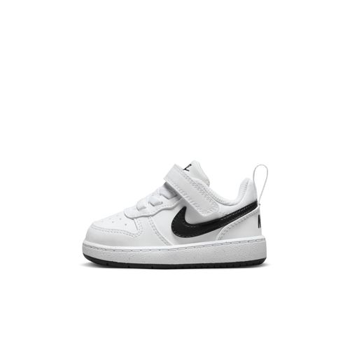 Chaussure Nike Court Borough Low Recraft Pour Bébé Et Tout Blanc/noir Dv5458104