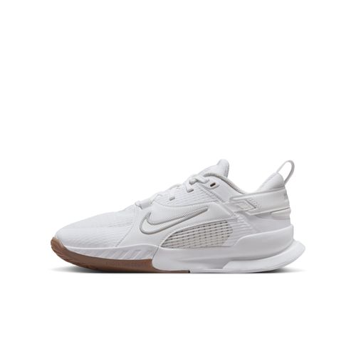 Chaussure Nike Crosscourt Pour Enfant/ado Blanc/gum Medium Brown/pure Platinum Fn2231100
