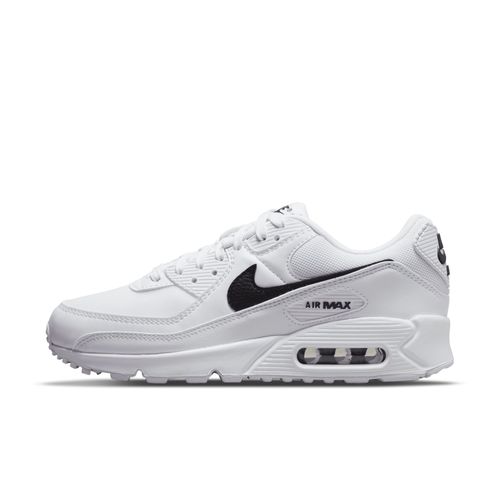 Chaussure Nike Air Max 90 Pour Femme Blanc/blanc/noir Dh8010101