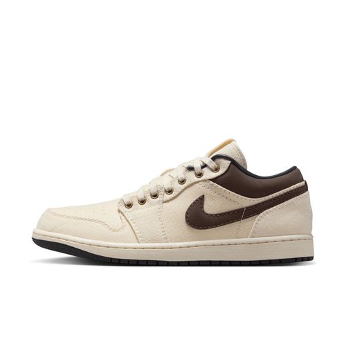 Chaussure Air Jordan 1 Low Premium Pour Pale Ivory/off Noir/baroque Brown Ib8058s110