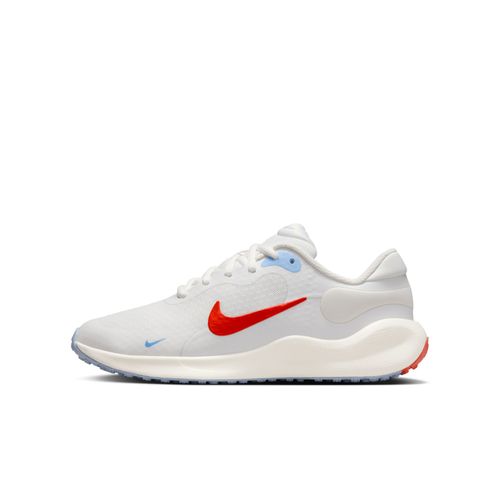 Chaussure De Running Sur Route Nike Revolution 7 Pour Ado Summit White/sail/psychic Blue/picante Red Fb7689104