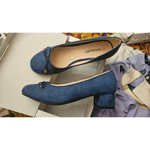 Paire De Chaussures Bleues À Talons (4,5 Cm) - 40