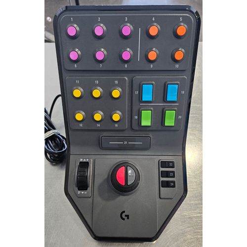 Logitech Heavy Equipment Side Panel, Simulateur D' Engins Agricoles