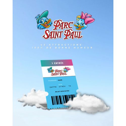 Billet D'entrée Pour Le Parc Saint-Paul