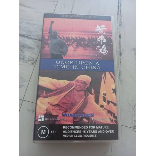 Vhs Once Upon A Time In China (English Subtitles)