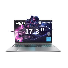PC portable 17.3" Intel Celeron N5095 - 2.9 Ghz - Ram 16 Go - SSD 512 Go - Windows 11PRO, WiFi5, HDMI