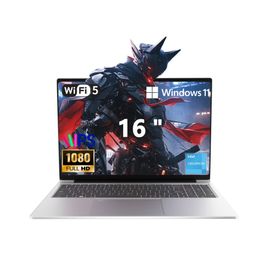 PC portable 16.1" Intel Celeron N5105 - 2.9 Ghz - Ram 16 Go - SSD 512 Go - Windows 11PRO, WiFi5, HDMI