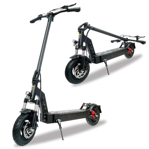 Trottinette Électrique Pliable Dt08 1100w 48v13ah 40km/H 60km Tout-Terrain Noir