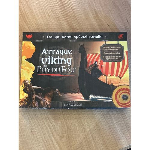 Escape Game Familial Attaque Viking Au Puy Du Fou
