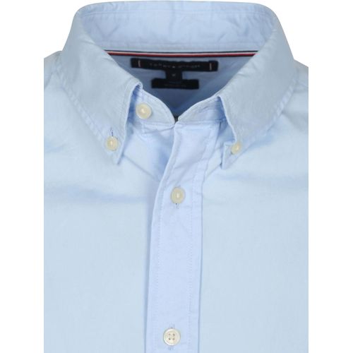Tommy Hilfiger Chemise Poplin Flex Clair Bleu Clair Bleu Taille S