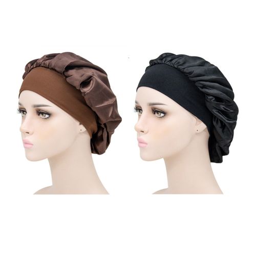 Bonnet De Nuit - Protège Vos Cheveux Lorsque Vous Dormez, Pack De 2 Multicolore