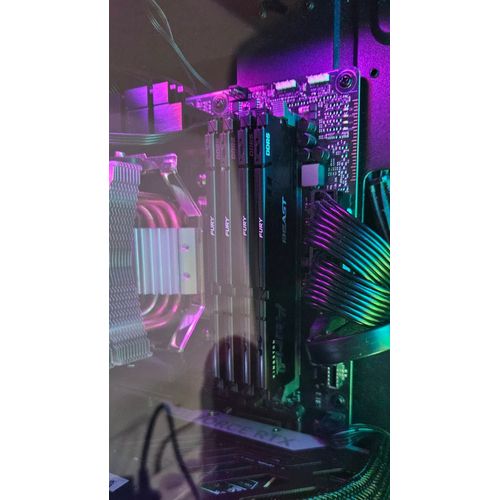 Kingston FURY Beast Black DDR5 16GB (2x8GB) 5200MT/s CL40 DIMM Desktop Gaming Memory Kit of 2 - KF552C40BBK2-16