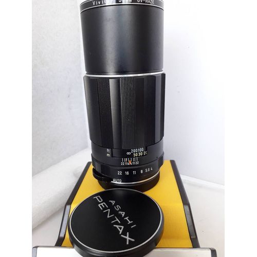 OBJECTIF SMC TAKUMAR 200 mm F4 ASAHI PENTAX M42 a vis