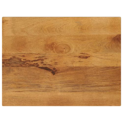 Vidaxl Dessus De Table 70x60x3,8 Cm Rectangulaire Bois Massif Manguier