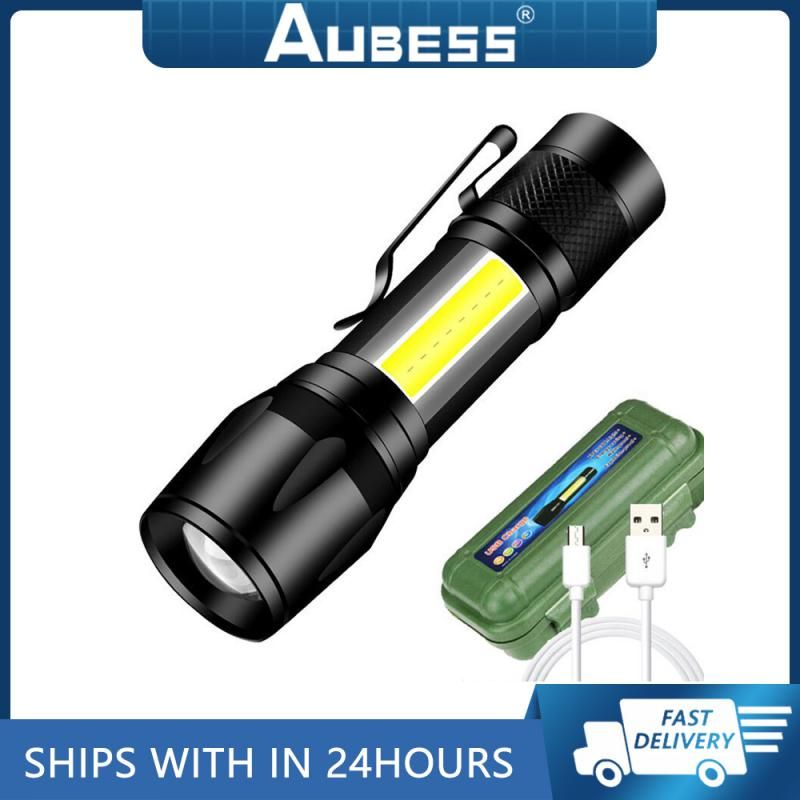 Mini Lampe De Poche Led Cob Portable, Lampe De Poche N'aime ...