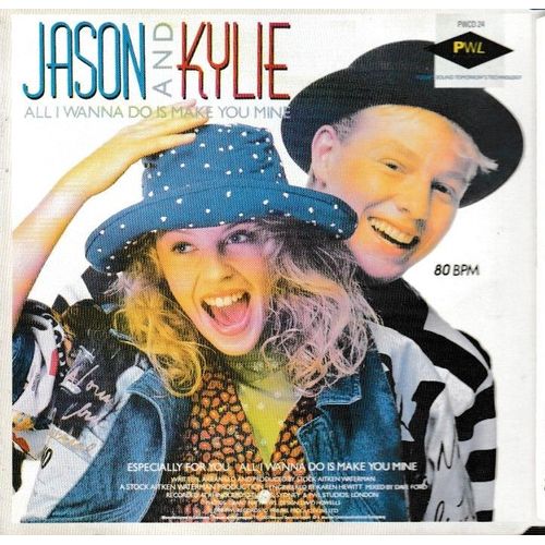 Kylie Minogue & Jason Donovan Especially For You & All I Wanna Do Is Make You Mine (P)&©1988®Pwl Records Ltd Made In Germany Edition Limitée 1ère Version Cd Rare Maxi 2 Tracks Jewel Case «Pock It 3’’»