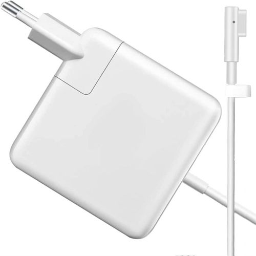 Chargeur Mac Book Pro 60W, L-Tip Chargeur MacBook Compatible avec MacBook Pro 13 Pouces 2008 2012, pour modèle A1278 A1181 A1184 A1344 A1330 A1342 A1330 A1342