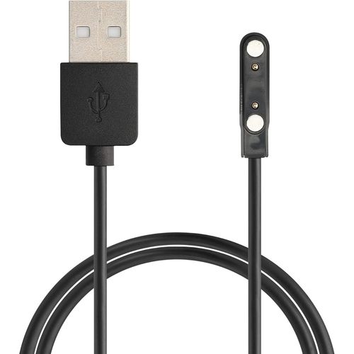 Câble Usb Compatible Avec Xplora Xgo 2 - Câble Rechange Pour Chargement Smart Watch - Chargeur Fitness Tracker Montre Connectée - Noir