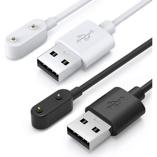 Chargeur Câble Compatible Avec Huawei 4x 4pro, Band 6 Pro 7 8 9, Huawei Watch Fit 1 2 Mini New,Honor Band 6 7 9 Watch Es, Samsung Galaxy Fit 3-2 Pièces, 1m