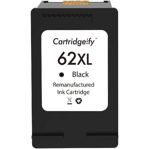 62XL Cartouches d'encre noires compatibles avec HP 62 62XL, pour Envy 5540 5542 5544 5545 5546 5547 5548 5640 5642 5644 5646 7640, Offic200 250 5740 Référence produit : 5742. 5744