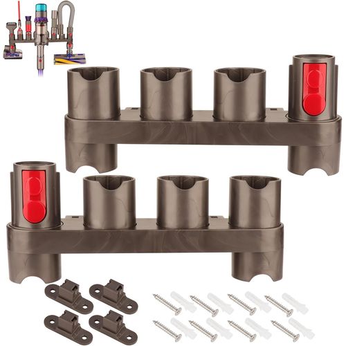 Support Accessoires S Outils Attachement Organisateur Station D'Accueil Mural Support Pour Gen5 V15 V12 V7 V8 V10 V11 Sv10 Sv11 Aspirateur Sans Fil (2 Pièces)[H250]