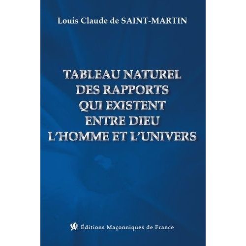 Tableau Naturel Des Rapports Qui Existent Entre Dieu, L'homme Et L'univers