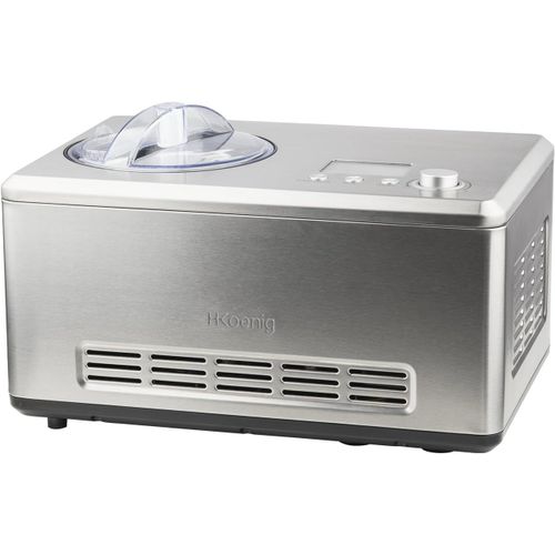 Hamiltion-Sorbetière Turbine À Glace Professionnelle Hf320, Machine À Glace Electrique 2L, 180 W, Réfrigérante & Maintien Du Froid-Sorbet Et Crème Glacée