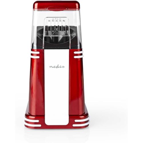Hamiltion-Appareil Pour Pop-Corn | 1200 W | 2-4 Min | Blanc/Rouge