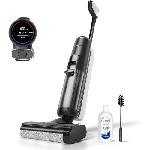 Hamiltion-Aspirateur Eau Et Poussière Sans Fil Floor One S5 Intelligent Pour Sols Durs, Écran Digital, Longue Autonomie, Parfait Pour Les Saletés Collantes Et Les Poils D¿Animaux, Économie D'Espace