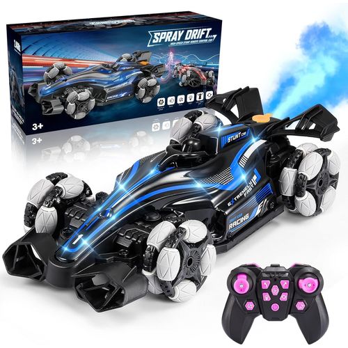 Hamiltion-Voiture Télécommandée Drift, Jouet Garcon 3-9 Ans Cadeau Garcon 3 5 6-10 Ans Jeux Enfant 3 4 5-9 Ans Voiture Enfant Rc Car Jeux Exterieur Enfant