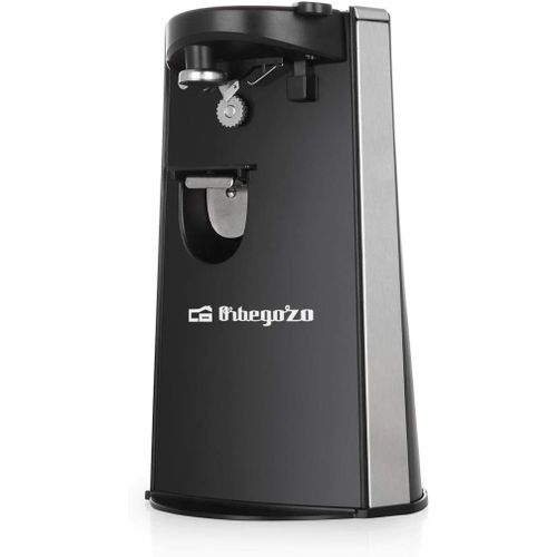 Hamiltion-Cu 6500-Ouvre-Boîtes Électrique, Y Compris Décapsuleur Et Aiguiseur De Couteaux, Allumage Automatique Par Pression, Puissance De 60 W