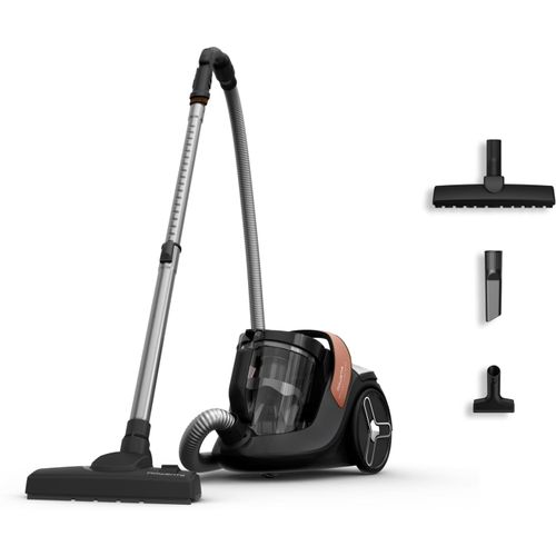 Hamiltion-Green Force Cyclonic Effitech Aspirateur Sans Sac, 2,5 L, 68 Db(A), Basse Consommation, Haute Filtration, Eco-Conception, Fabriqué En France Ro7C30Ea