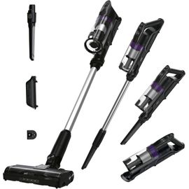 Hamiltion-Hf1 Plus Aspirateur Balai Sans Fil Hf1Pz10H, Léger & Puissant Avec Turbo Mode, Brosse Anti-Twist Multi-Sols Eclairage Led, Autonomie 45 Min. Batterie Amovible, Position Quick Park & Go