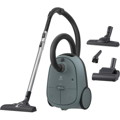 Hamiltion-600 Clean, Aspirateur Avec Sac, Commandes Aux Pieds, 50% De Plastique Recyclé, Filtre Hygiène 12 Lavable, Cordon 12M Xxl, Eb61C4Og, Vert Océan