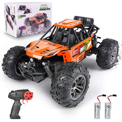 Hamiltion-Voiture Télécommandé Pour Enfants, 1:16 2.4Ghz Voiture Rc 2Wd Tout Terrain Camion Telecommande 15 Km/H Véhicule Électrique Jouet Avec 2 Batteries 50 Min D¿Autonomie Cadeau Pour Garçons 4-10
