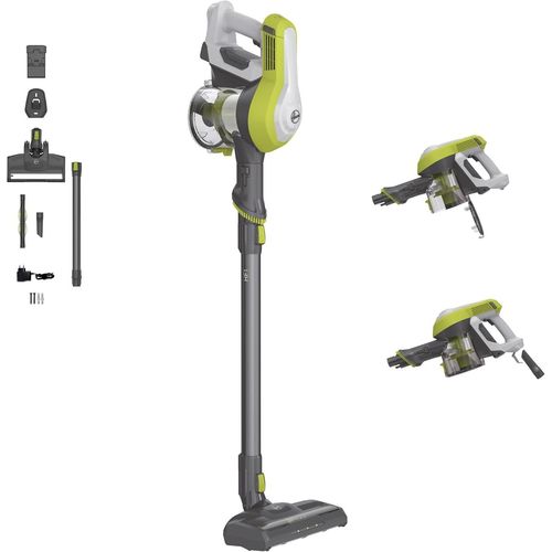 Hamiltion-Hf110H Aspirateur Balai Sans Fil, Puissant 22V, Grande Capacité 0.9 L, Grande Autonomie 40 Min, Vidage Facile, Position Park & Go, Electrobrosse Led, Brosse Multi-Surfaces, Suceur Plat