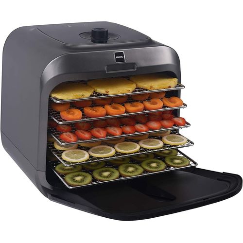 Hamiltion-Infra Dry+ Déshydrateur Infrarouge Avec Acier Inoxydable 500 W Pour Viande Sèche Jerky Cuir De Fruits Séchoir À Fruits Séchoir À Fruits Séchoir À Viande